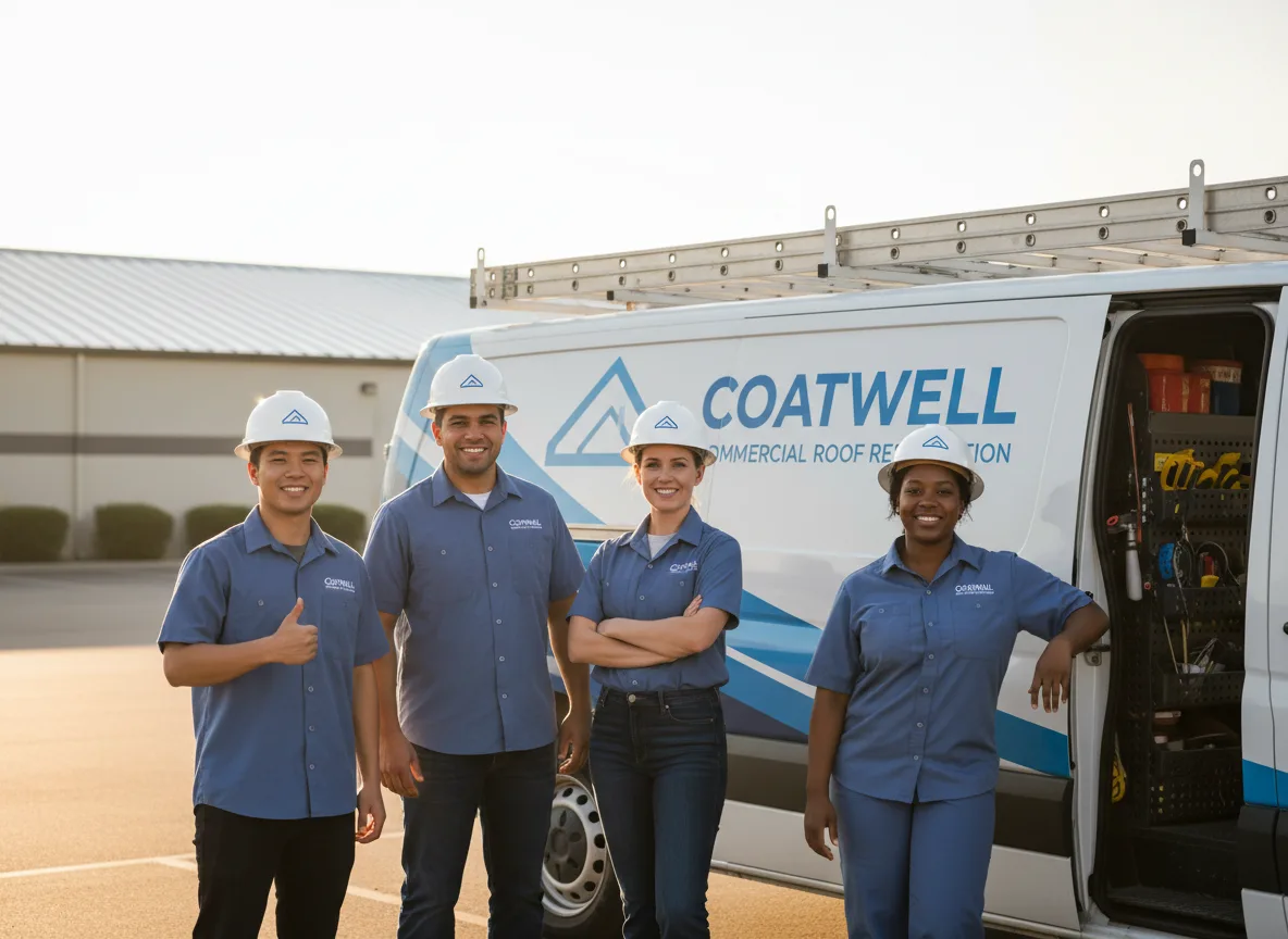 Commercial roof coating company in Coulterville, IL